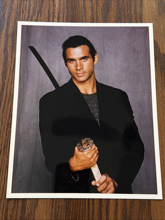 Other - Adrian Paul As The Highlander Portrait Photograph 8x10”